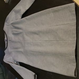 Talbots midi dress zip up back